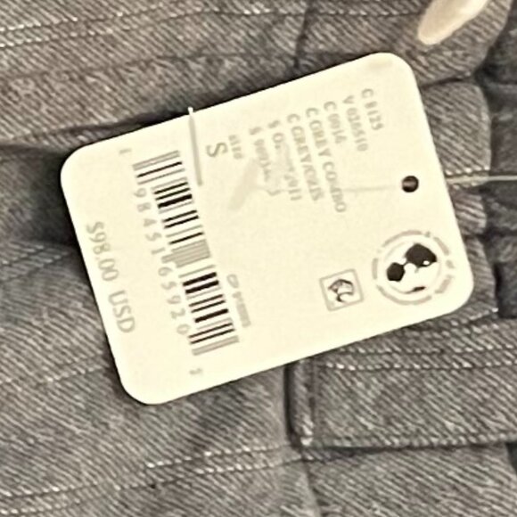 NWT Free People Blakely Trouser Shorts Grey Stripe Size Small $98 - Picture 10 of 10